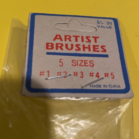 NWT Artist Brushes - Picture 2 of 3